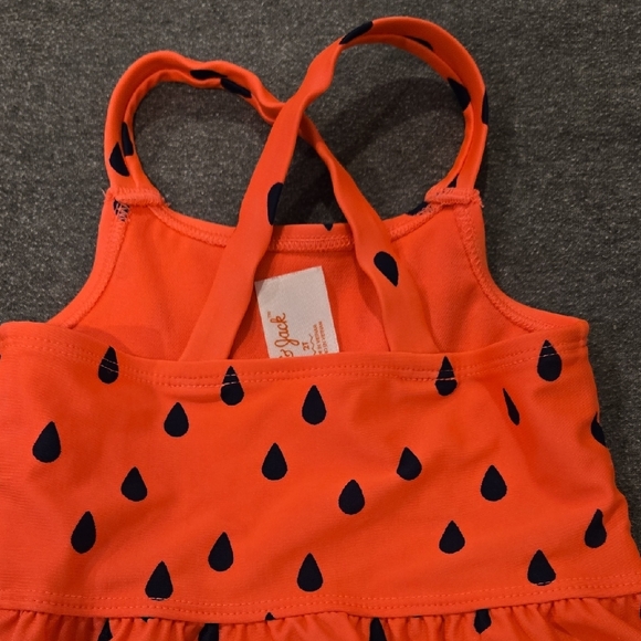 Cat & Jack Pink and Yellow Kids Swim Bikini - Picture 5 of 5